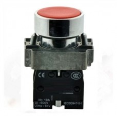 Μπουτόν Πόρτα Πίνακα Φ22 1NC Κόκκινο EL2-BA42